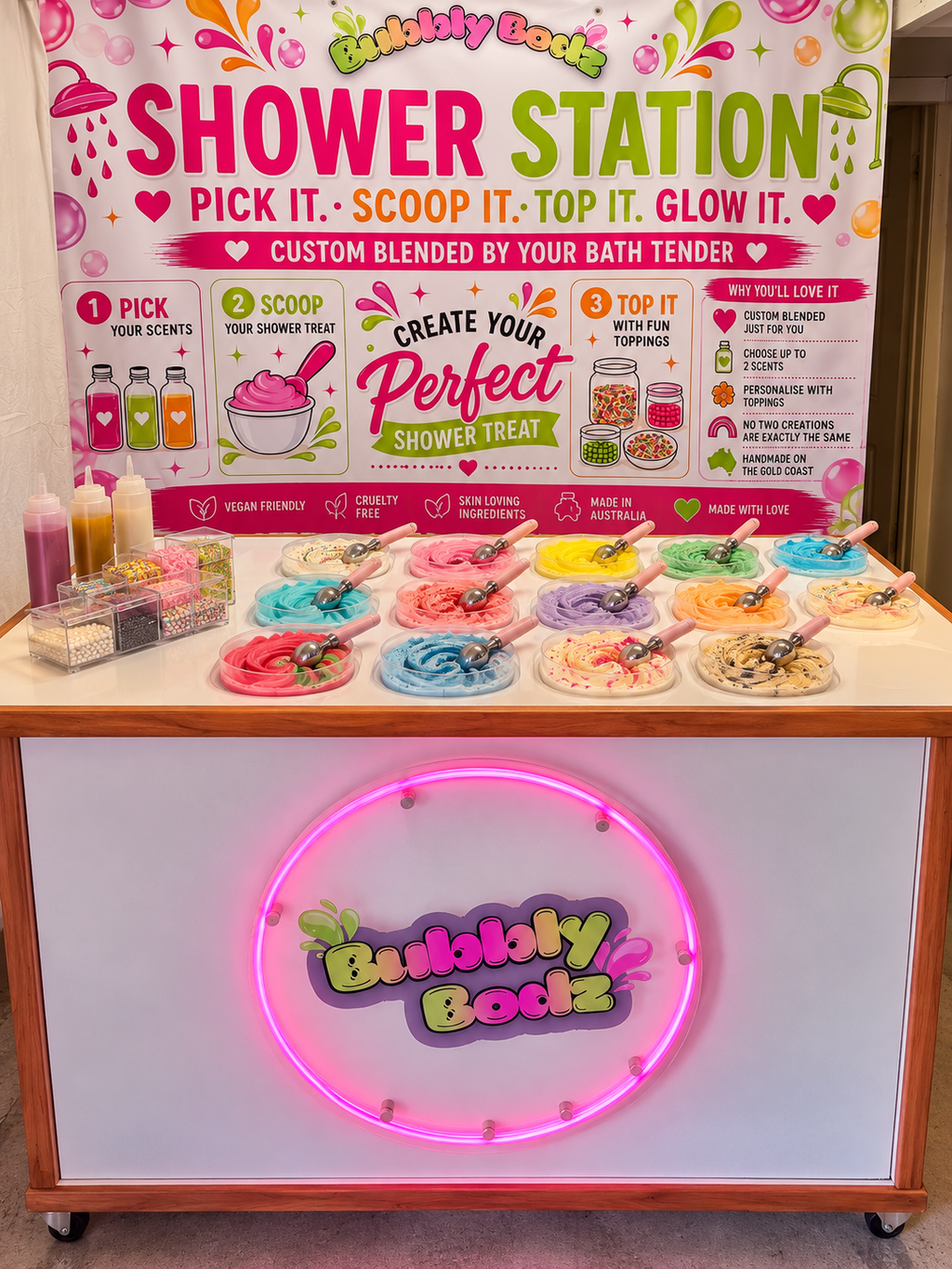 Shower Station Slushie - Build Your Own